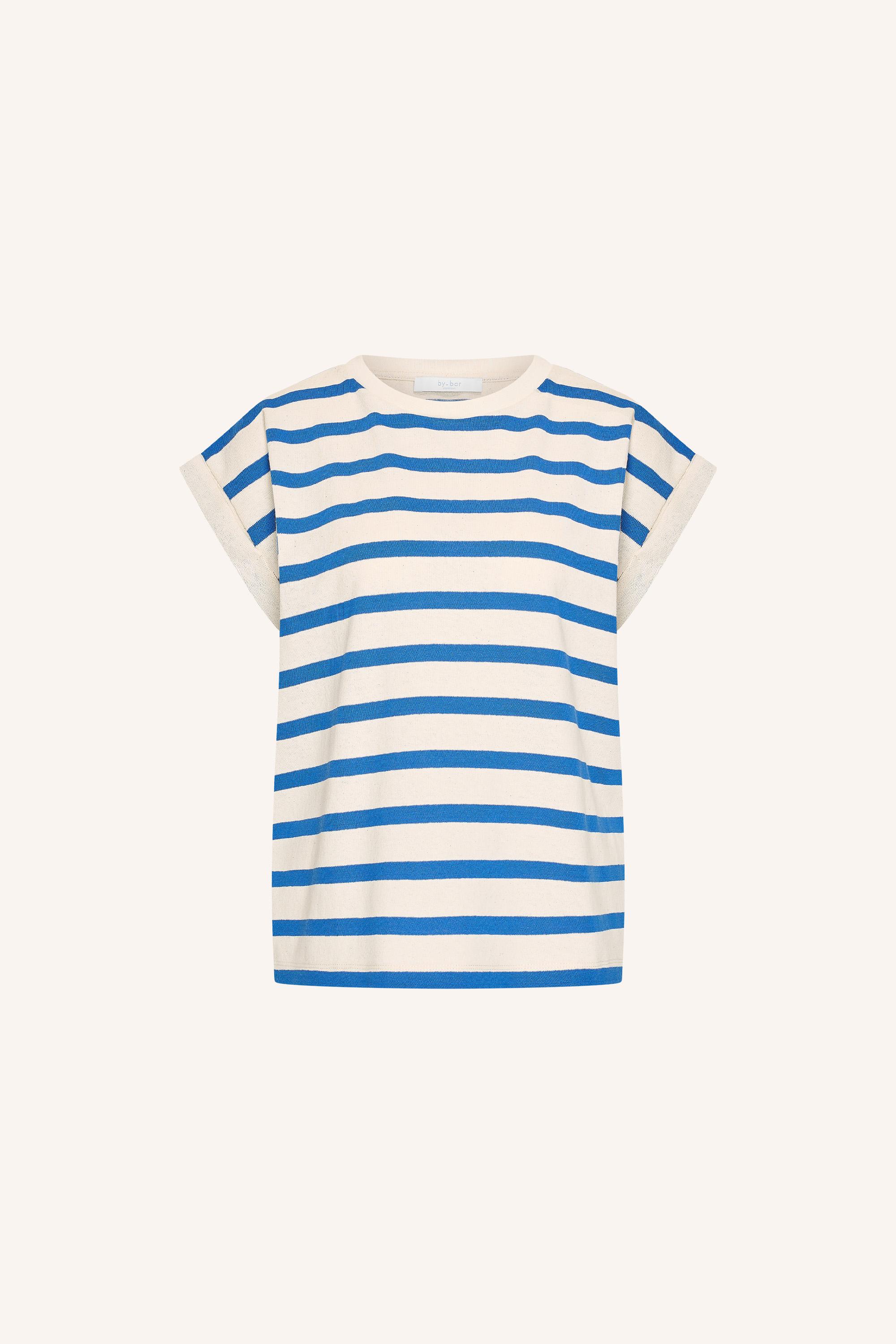 By-Bar Tobi Stripe Top Damen blau